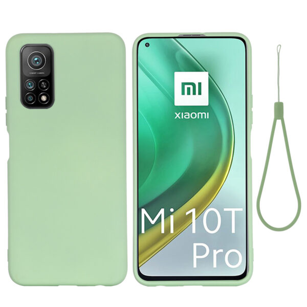 Xiaomi Mi Serie Xiaomi Mi 10t Silikon Einfach Einfarbig Handyhülle #1081 – Bild 2