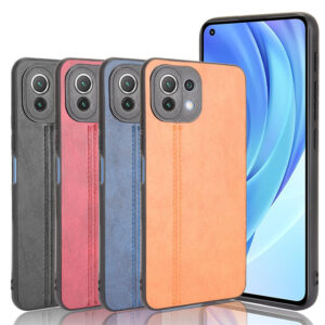 Xiaomi Mi Serie Handyhülle Xiaomi Mi 11 Lite Mode Kalbsleder #2466