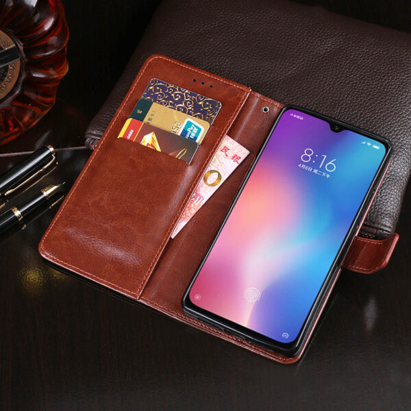 Xiaomi Mi Serie Handyhülle Einfarbig Einfach Xiaomi Mi 9 Se PU #1090 – Bild 3