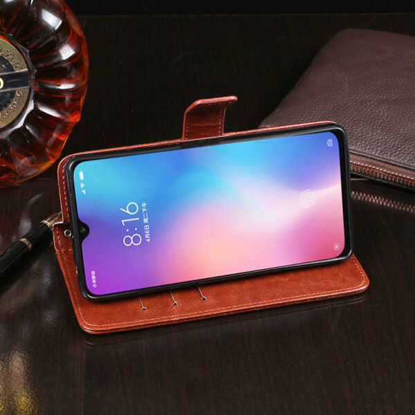 Xiaomi Mi Serie Handyhülle Einfarbig Einfach Xiaomi Mi 9 Se PU #1090 – Bild 4