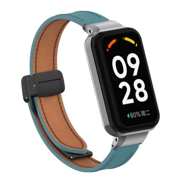 Xiaomi Watch Serie Einfarbig PU Xiaomi Smart Band 8 Active Uhrenarmband Mode #2475 – Bild 2