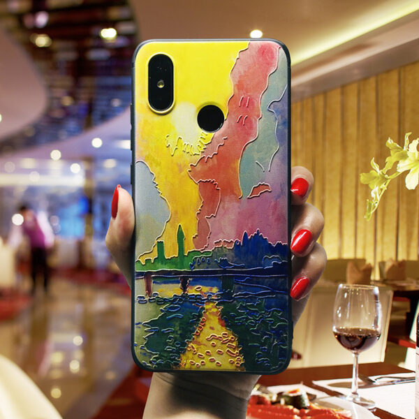 Xiaomi Mi Serie TPU Malerei Xiaomi Mi 8 Handyhülle Kunst #1093 – Bild 9