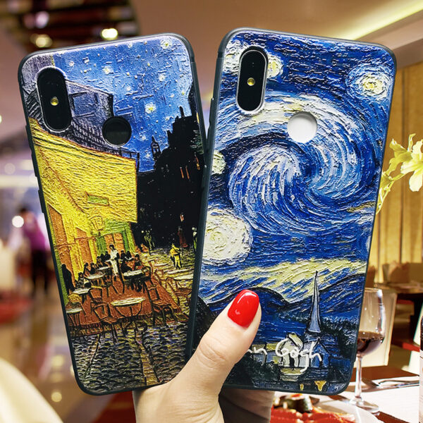 Xiaomi Mi Serie TPU Malerei Xiaomi Mi 8 Handyhülle Kunst #1093 – Bild 2