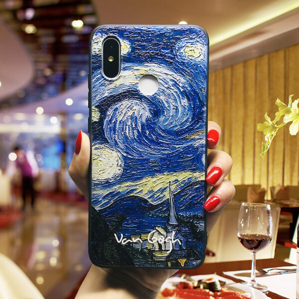 Xiaomi Mi Serie TPU Malerei Xiaomi Mi 8 Handyhülle Kunst #1093 – Bild 6
