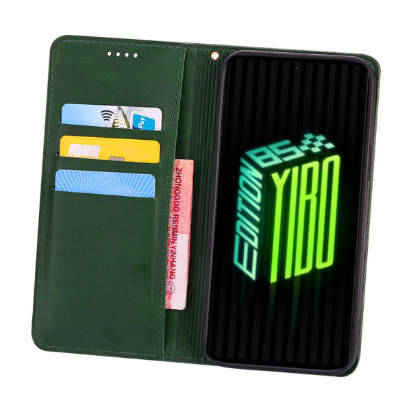 Xiaomi Redmi Note Serie Handyhülle Einfarbig Redmi Note 12 Pro+ 5G Einfach PU #1108 – Bild 3