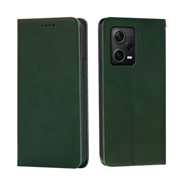 Xiaomi Redmi Note Serie Handyhülle Einfarbig Redmi Note 12 Pro+ 5G Einfach PU #1108