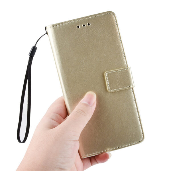 Xiaomi Redmi Serie Einfach Crazy Horse Leder Handyhülle Redmi 9a #1131 – Bild 3