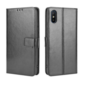 Xiaomi Redmi Serie Einfach Crazy Horse Leder Handyhülle Redmi 9a #1131