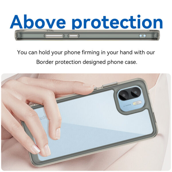 Xiaomi Redmi Serie Transparent Handyhülle TPU Einfach Redmi A2 #1135 – Bild 3