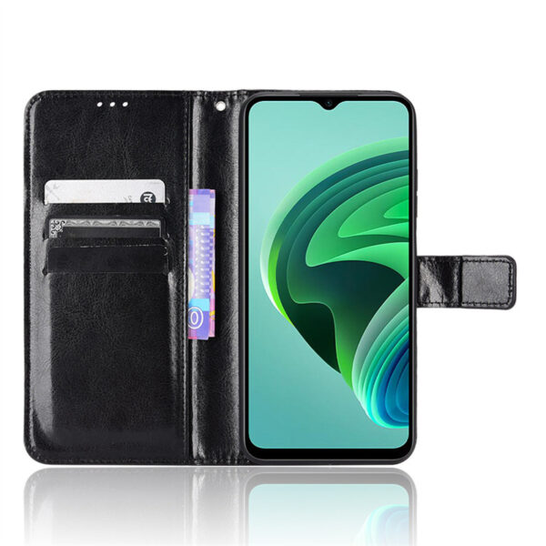 Xiaomi Redmi Serie Handyhülle Redmi 10 5G Crazy Horse Leder Einfach #1137 – Bild 4