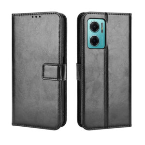 Xiaomi Redmi Serie Handyhülle Redmi 10 5G Crazy Horse Leder Einfach #1137