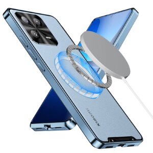 Xiaomi 13 Modische Blaue Magnetische Handyhülle