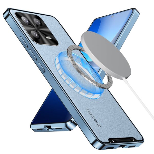 Xiaomi 13 Modische Blaue Magnetische Handyhülle